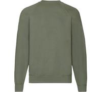 Fruit of the Loom - Sweat-shirt "Premium" pour homme manches montées BC5149 (XL) (Vert olive classique)