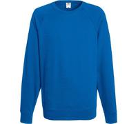 Fruit Of The Loom Sweat-shirt raglan homme, col rond BC2653 (2XLarge) (Bleu roi)