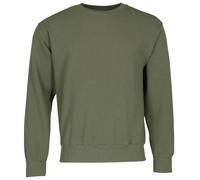 Fruit of the Loom Sweat-shirt sans capuche, unisexe, Set-In Sweat Style 622020, olive, différentes tailles S-M-L-XL-XXL, Vert olive classique, S