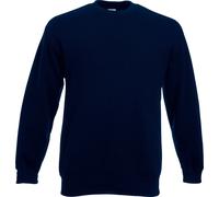 Fruit Of The Loom Sweat-shirt unie Premium 70/30, col rond RW3159 (3XL) (Bleu marine)