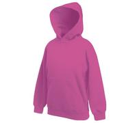 Fruit of the Loom - Sweatshirt à Capuche - Enfant Unisexe (14-15 Ans) (Fuchsia)