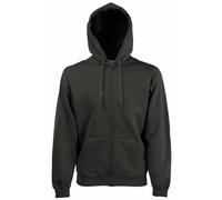 Fruit of the Loom Veste à capuche Premium SS107M Homme Gris (anthracite) 2XL