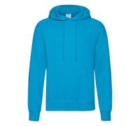 Fruit of the Loom Sweatshirt à Capuche, Bleu Ciel, M Homme