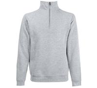 Fruit of the Loom - Sweatshirt à Fermeture zippée - Homme (XL) (Gris)