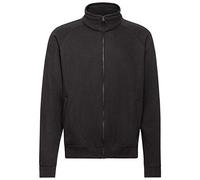 Fruit of the Loom - Sweatshirt à Fermeture zippée - Homme (XL) (Noir)