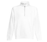 Fruit Of The Loom - Sweatshirt avec col à fermeture zippée - Homme (BC358)