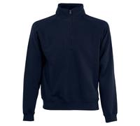 Fruit Of The Loom - Sweatshirt avec col à fermeture zippée - Homme (BC358)