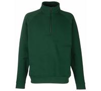 Fruit Of The Loom - Sweatshirt avec col à fermeture zippée - Homme (BC358)
