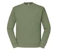 Fruit of the Loom Sweatshirt Col Rond Manches Longues Uni NO LOGO S-5XL