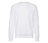 Fruit of the Loom Sweatshirt Col Rond Manches Longues Uni NO LOGO S-5XL