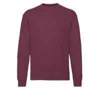 Fruit of the Loom Sweatshirt Col Rond Manches Longues Uni NO LOGO S-5XL