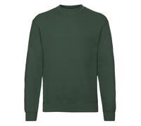 Fruit of the Loom Sweatshirt Col Rond Manches Longues Uni NO LOGO S-5XL