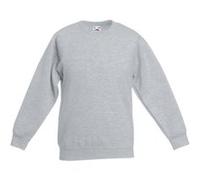 Fruit Of The Loom - Sweatshirt - Enfant unisexe (Lot de 2) (12-13 ans) (Gris) - UTBC4367 Gris G