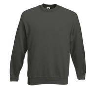 Fruit of the Loom - Sweatshirt - Homme (XL) (Gris foncé)