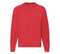 Fruit Of The Loom Sweatshirt Raglan En Polycoton Uni Sans Logo S - 4XL