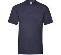 Fruit Of The Loom - T-Shirt 100 % coton - Homme - Bleu - L