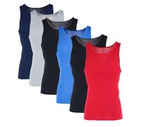 Fruit of the Loom T-Shirt À Bretelles Classique Assorti (Lot de 6)