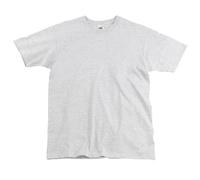 Fruit Of The Loom - T-shirt à manches courtes avec col ras du cou pour homme - Gris - Medium