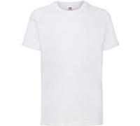 Fruit Of The Loom - T-Shirt à manches courtes - Enfant (9-11 ans) (Blanc) - UTBC329 Blanc, Blanc G