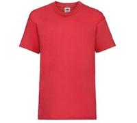 Fruit Of The Loom - T-Shirt à manches courtes - Enfant (Lot de 2) (12-13 ans) (Rouge) - UTBC4269 Rouge G