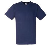 Fruit of the Loom T-Shirt à Manches Courtes et col en V pour Homme (3XL) (Bleu Marine)