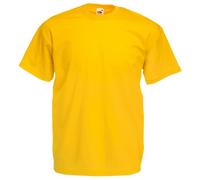 Fruit of the Loom - T-Shirt à Manches Courtes - Homme (XL) (Tournesol)