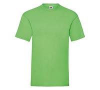 Fruit of the Loom - T-Shirt à Manches Courtes - Homme (XL) (Vert Citron)