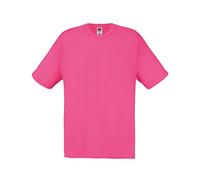 Fruit of the Loom T-Shirt à Manches Courtes Screen Stars Original pour Homme (2XL) (Fuchsia)