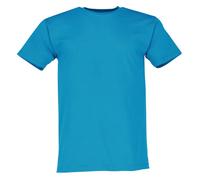 Fruit of the Loom T-Shirt à Manches Courtes Screen Stars Original pour Homme (3XL) (Bleu Azur)