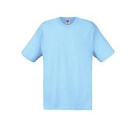 Fruit of the Loom T-Shirt à Manches Courtes Screen Stars Original pour Homme (3XL) (Bleu Ciel)