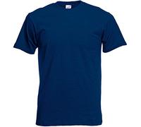 Fruit of the Loom T-Shirt à Manches Courtes Screen Stars Original pour Homme (5XL) (Bleu Marine)