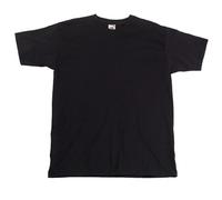 Fruit of the Loom T-shirt à manches courtes Super Premium pour homme, noir foncé, XXL