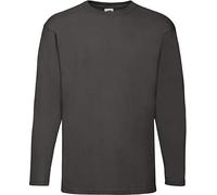 Fruit of The Loom T-Shirt à Manches Longue - Noir - X-Large