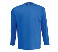 Fruit of the Loom T-Shirt À Manches Longues En Coton S-XXXL + 4XL + 5XL