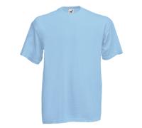 Fruit of the Loom T-Shirt Col Rond Homme Coton Jersey Basic Couleurs