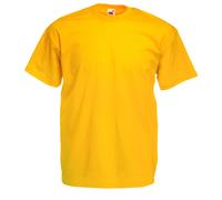 Fruit of the Loom T-Shirt Col Rond Homme Coton Jersey Basic Couleurs