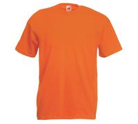 Fruit of the Loom T-Shirt Col Rond Homme Coton Jersey Basic Couleurs