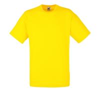 Fruit of the Loom T-Shirt Col Rond Homme Coton Jersey Basic Couleurs