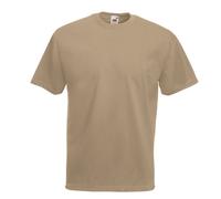 Fruit of the Loom T-Shirt Col Rond Homme Coton Jersey Basic Couleurs