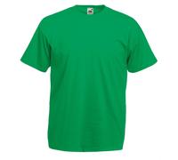 Fruit of the Loom T-Shirt Col Rond Homme Coton Jersey Basic Couleurs