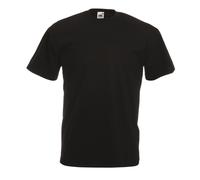 Fruit of the Loom T-Shirt Col Rond Homme Coton Jersey Basic Couleurs