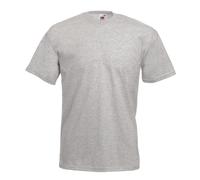 Fruit of the Loom T-Shirt Col Rond Homme Coton Jersey Basic Couleurs