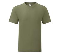 Fruit of the Loom T-Shirt Coupe Slim Col Rond Manches Courtes 150