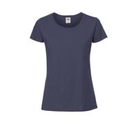Fruit of the Loom T-Shirt Dames en Coton Jersey Col Rond Manches Courtes