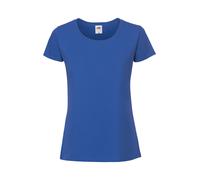 Fruit of the Loom T-Shirt Dames en Coton Jersey Col Rond Manches Courtes
