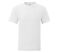 Fruit of the Loom T-shirt emblématique taille S - 5XL, Blanc., M