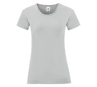 Fruit of the Loom T-Shirt Femme Doux En Coton Uni