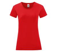 Fruit of the Loom T-Shirt Femme Doux En Coton Uni