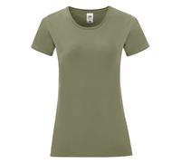 Fruit of the Loom T-Shirt Femme Doux En Coton Uni
