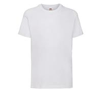 Fruit of the Loom - T-shirt - Garçon - Blanc - Blanc - 3 ans